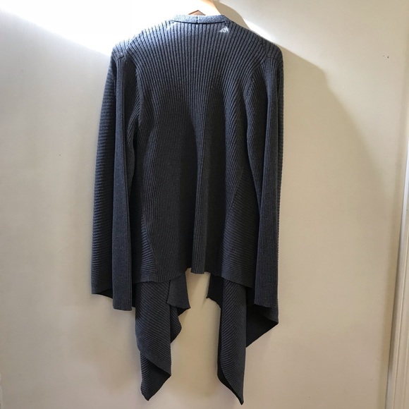 Eileen Fisher open front cardigan sweater cascade - Picture 4 of 6